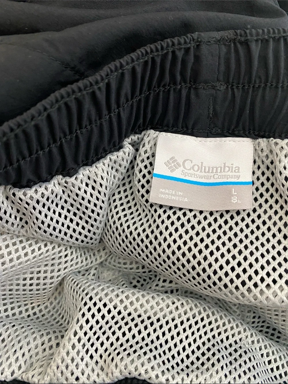 Columbia Sportswear men’s black swimsuit swim trunks shorts